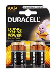 DURACELL Duracell Plus batterie stilo (AA) blister da 4 pezzi